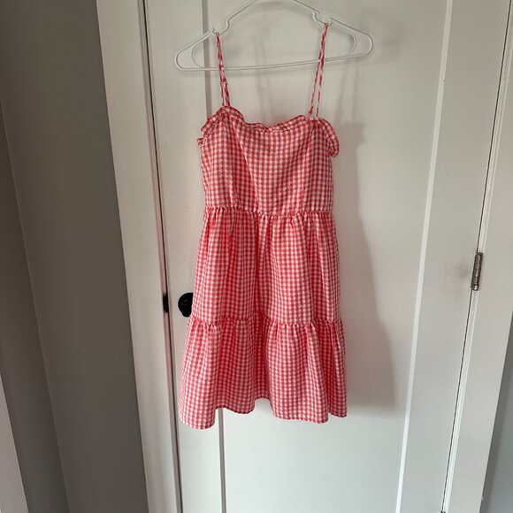 Wild Fable Women's Floral Print Sleeveless Seersucker Dress Tier Small - Picture 2 of 6